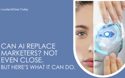 Why You Can’t Replace Human Marketers with AI (But You Should Use It Anyway)